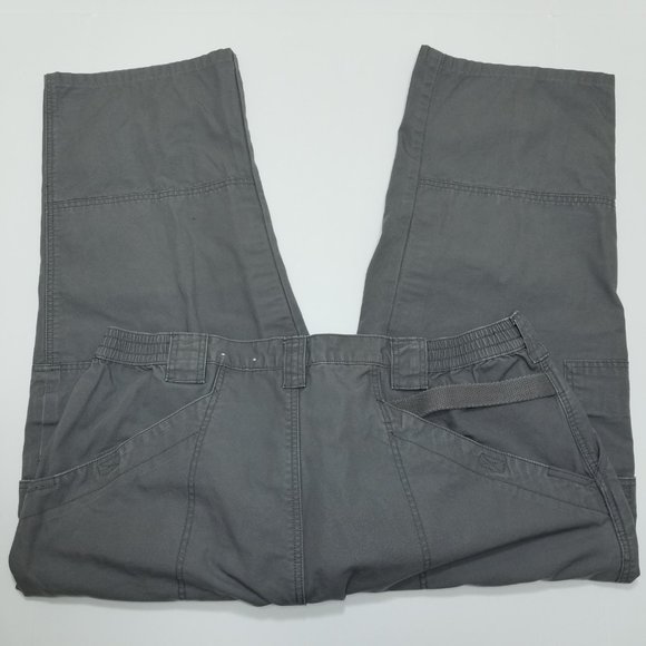 5.11 Tactical Series Gray Pants - Cargo - Style 74 - Picture 3 of 6